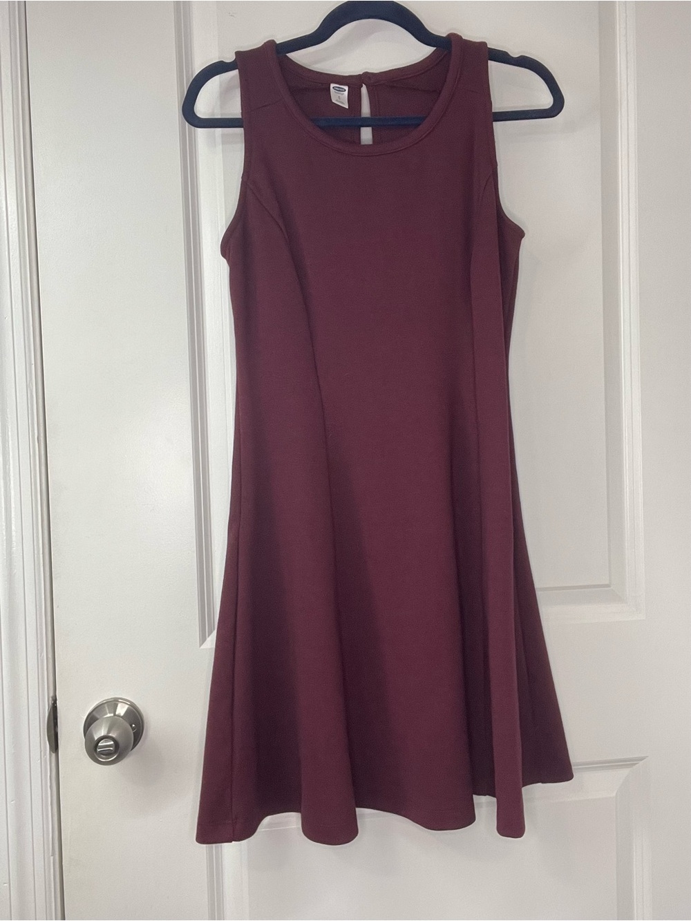 Old Navy Burgundy Sleeveless Fit & Flare Dress | Size Small